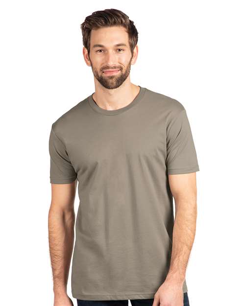 Warm Grey Cotton T-Shirt - 3600