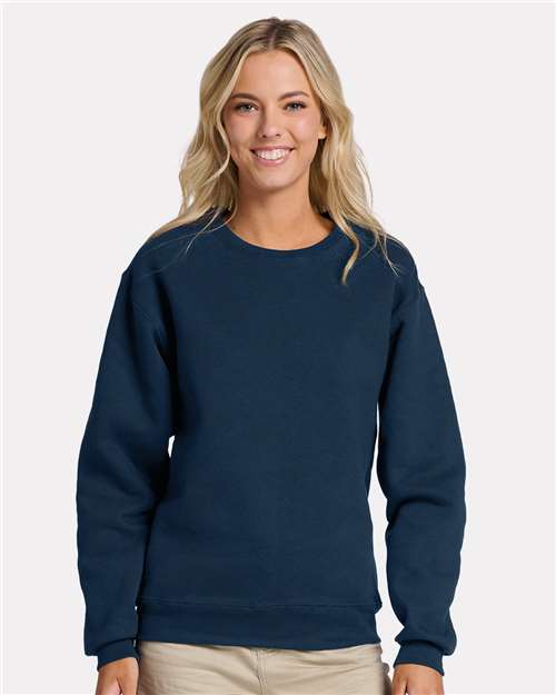 Washed Navy Rugged Crewneck Sweatshirt - C12MR