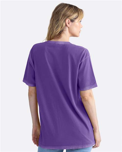 Washed Purple Rush Soft Wash T-Shirt - 3600SW