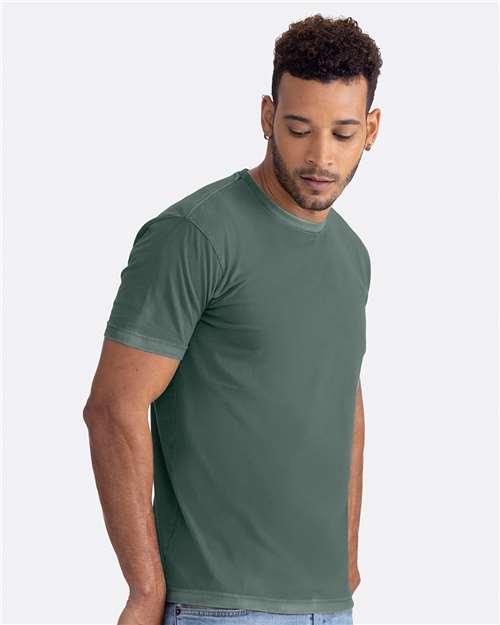 Washed Royal Pine Soft Wash T-Shirt - 3600SW