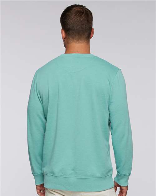 Washed Saltwater Vintage Wash Fleece Crewneck Sweatshirt - 6935