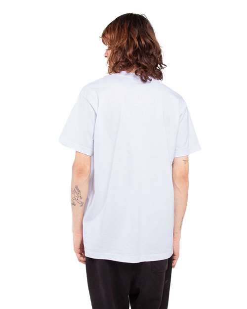 White Active Crewneck T-Shirt - SHASS