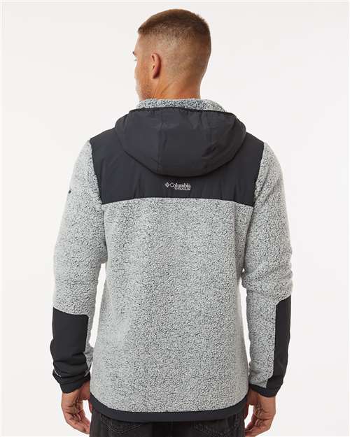 White/ Black Arctic Crest™ Sherpa Full-Zip Jacket - 209647