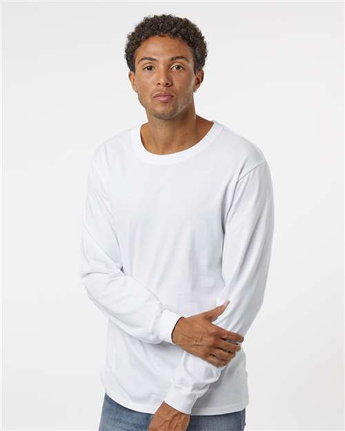 White Classic Long Sleeve T-Shirt - 220