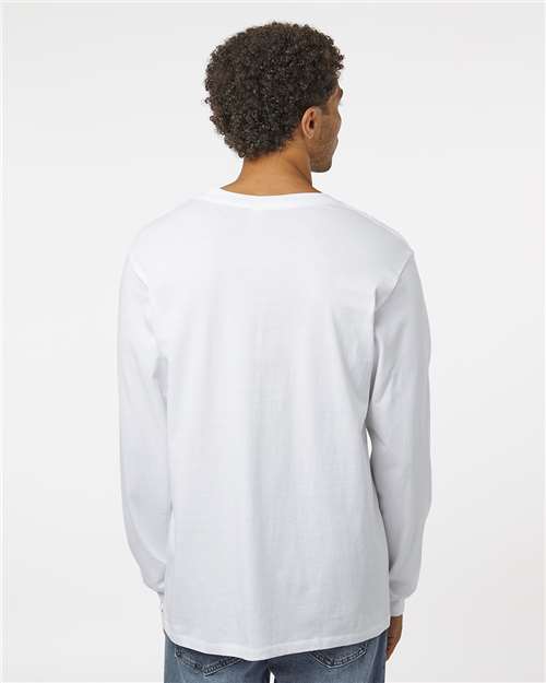 White Classic Long Sleeve T-Shirt - 220