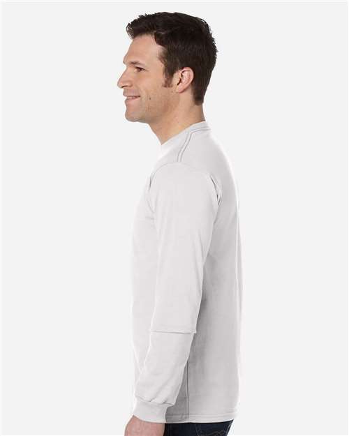 White Classic Long Sleeve T-Shirt - EC1500
