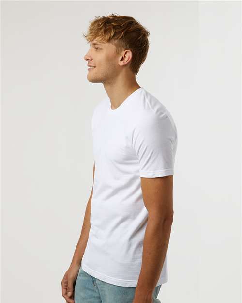 White Combed Cotton T-Shirt - 602