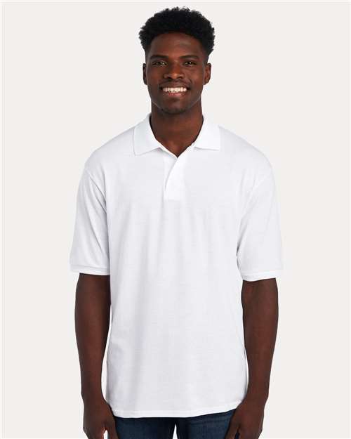 White Dri-Power® Polo - 437R