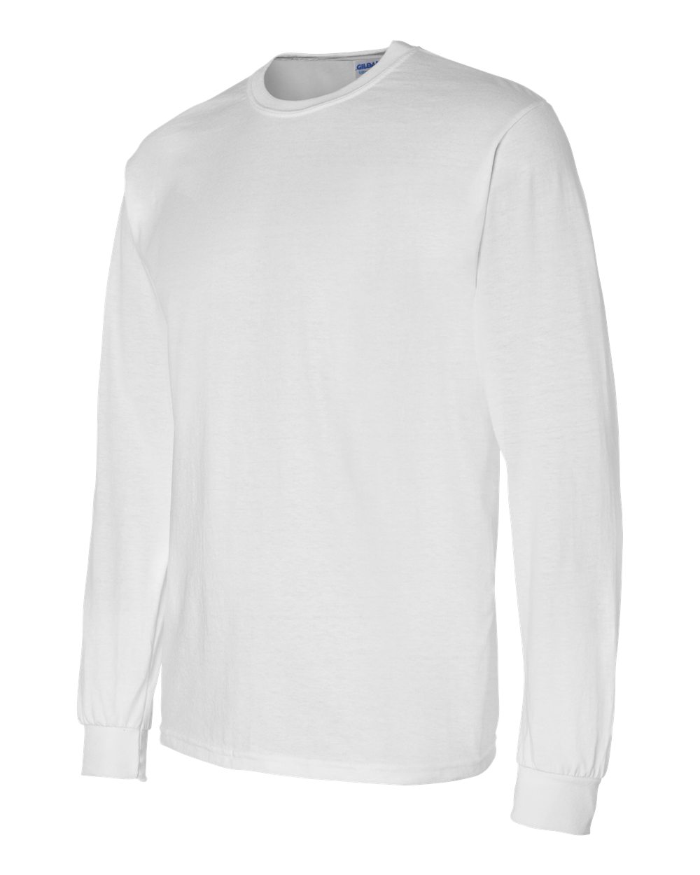 White DryBlend® 50/50 Long Sleeve T-Shirt - 8400