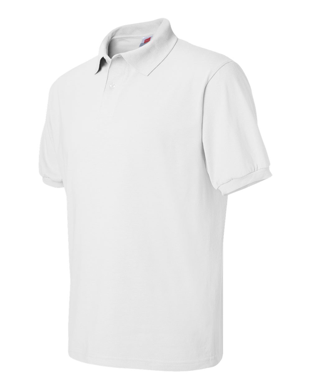 White Ecosmart® Jersey Polo - 054X