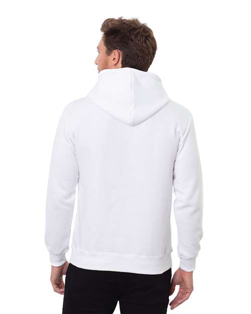 White Epic Fleece Pullover Hooded Sweatshirt - T2000