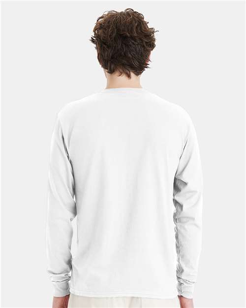 White Essential-T Long Sleeve T-Shirt - 5286