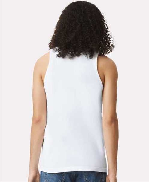 White Fine Jersey Tank - 2408