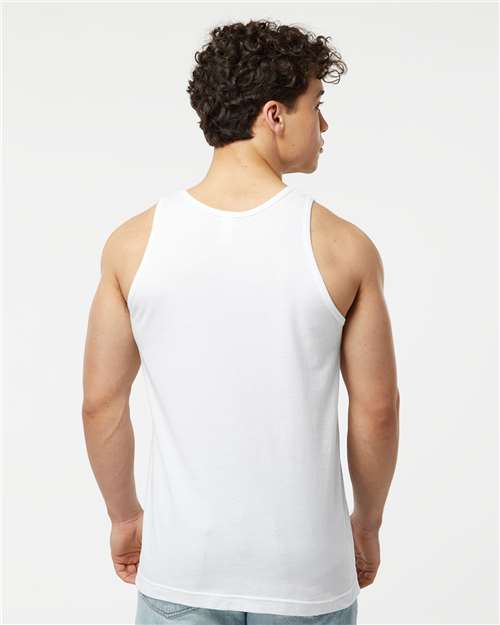 White Fine Jersey Tank Top - S105