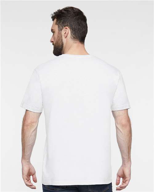 White Fine Jersey Tee - 6901