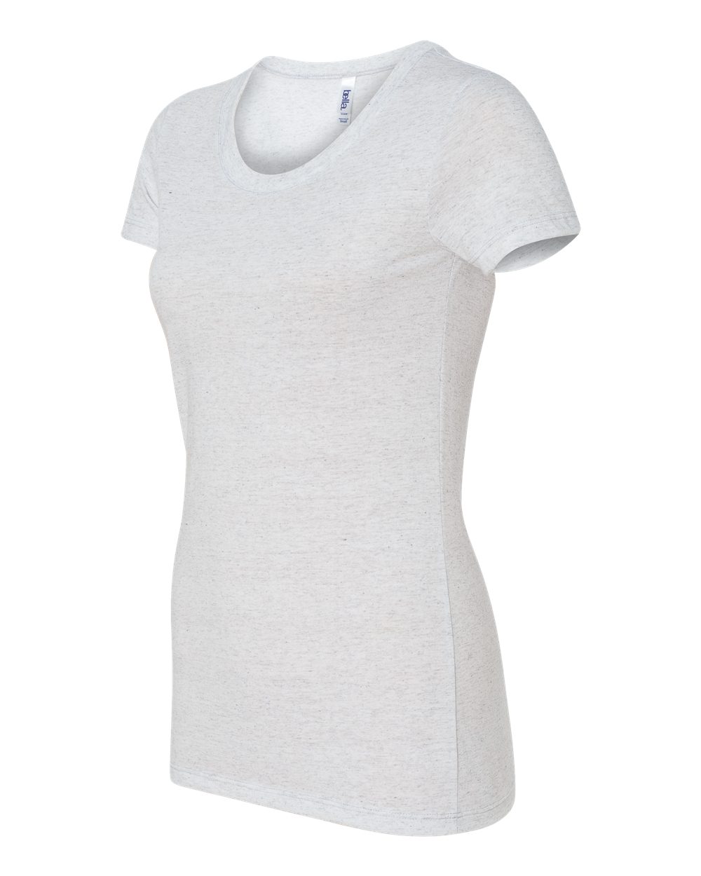 White Fleck Triblend Women's Triblend Tee - 8413