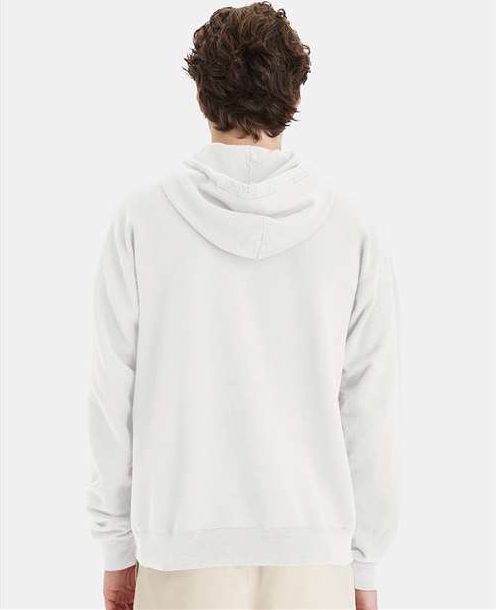 White Garment-Dyed Hooded Sweatshirt - GDH450