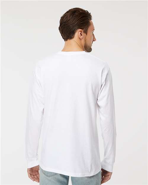 White Gold Soft Touch Long Sleeve T-Shirt - 4820