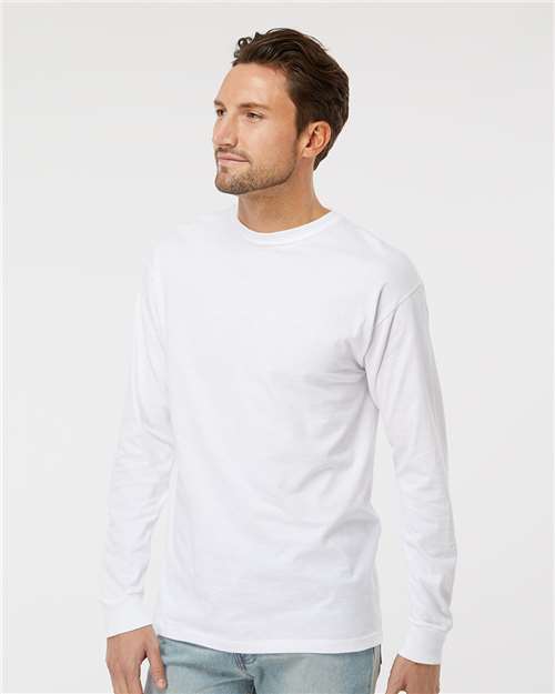 White Gold Soft Touch Long Sleeve T-Shirt - 4820