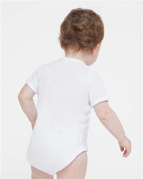 White Infant Fine Jersey Bodysuit - 4424