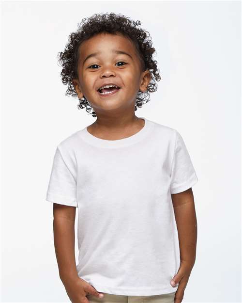 White Infant Fine Jersey Tee - 3322