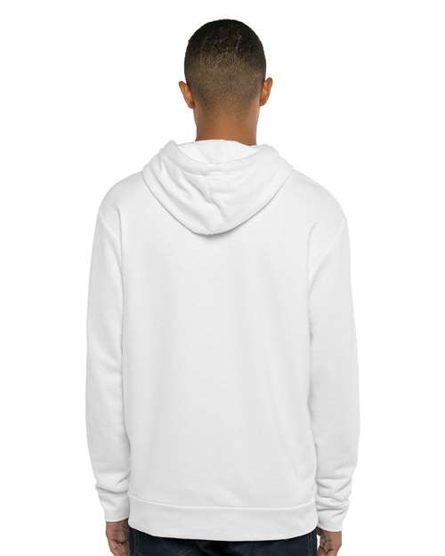 White Laguna Sueded Hoodie - 9304