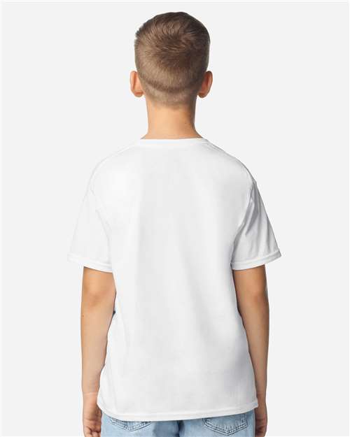 White Light Cotton Youth T-Shirt - 3000B