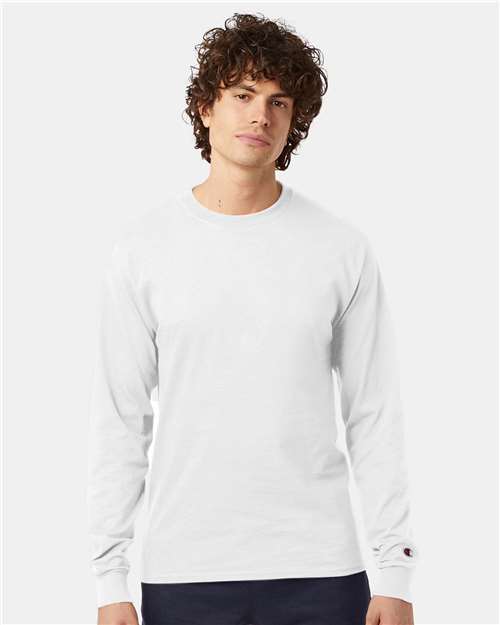 White Long Sleeve T-Shirt - CC8C