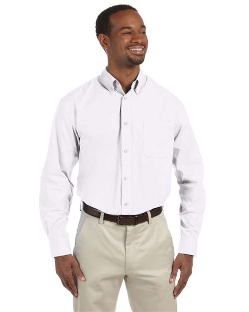 White Men's Tall Essential Poplin - M510T