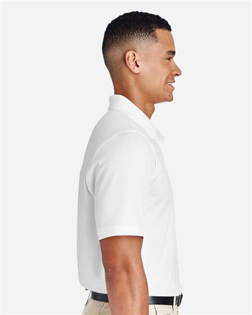 White Men's Zone Performance Polo - TT51