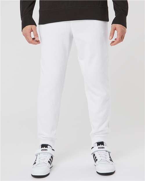 White Midweight Fleece Pants - IND20PNT