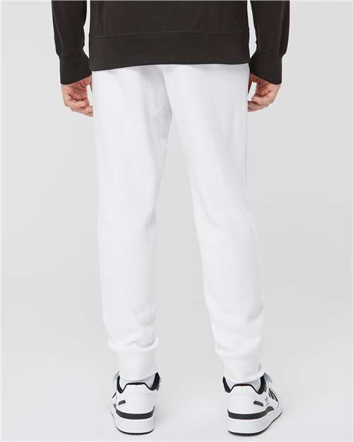 White Midweight Fleece Pants - IND20PNT
