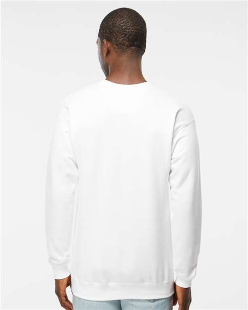 White Perfect Sweats Crewneck Sweatshirt - RS160