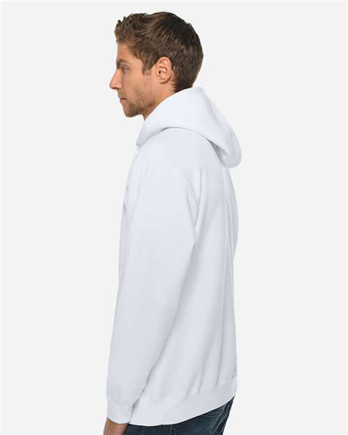 White Premium Pullover Hooded Sweatshirt - LS14001