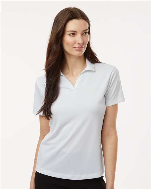 White Pro-Lock Women's Performance Polo - 41800L