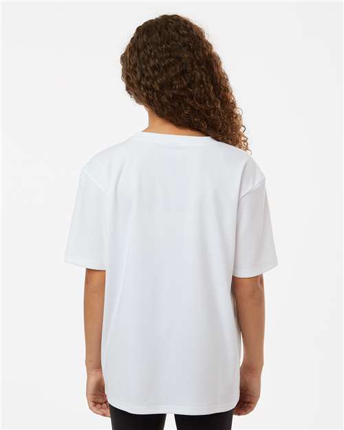 White Pro-Lock Youth Performance T-Shirt - 48000Y