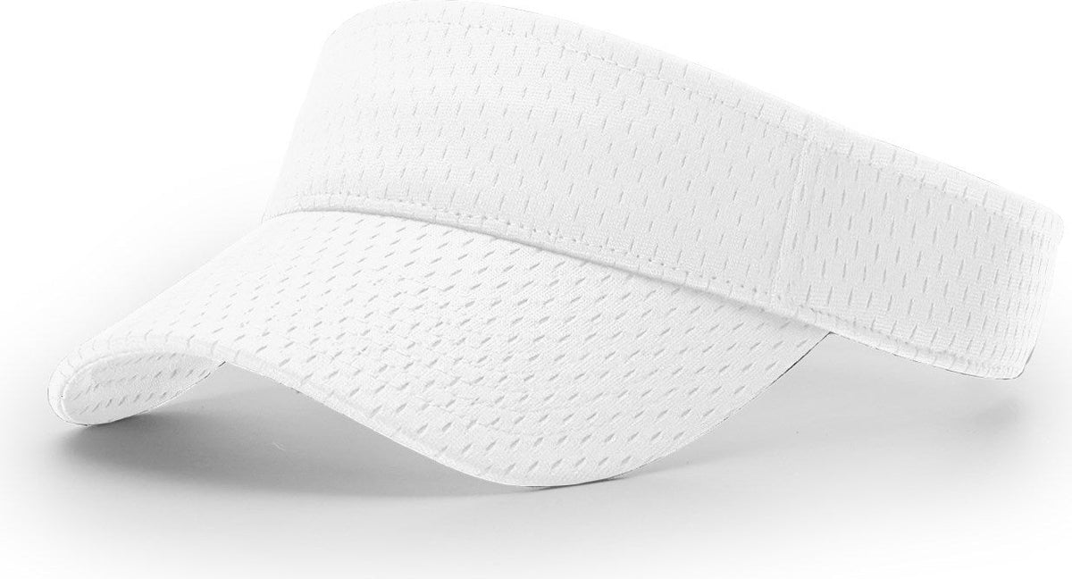 White Pro Mesh Visor grouped