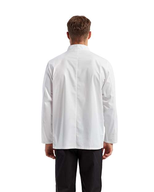 White Recycled Chef Coat - RP657