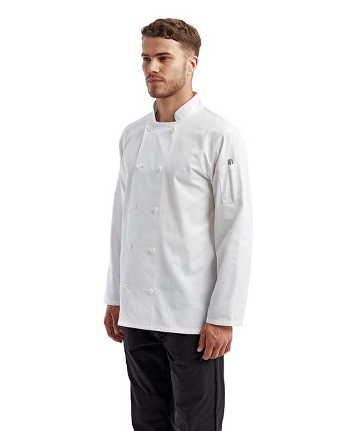 White Recycled Chef Coat - RP657