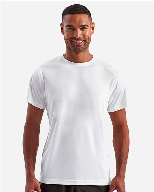 White Recycled Performance T-Shirt - TD501