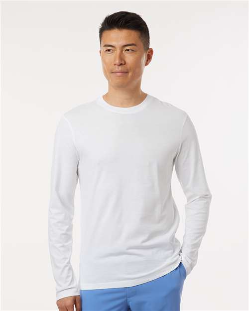 White RegenX Cotton Underscrub Long Sleeve T-Shirt - M30002U