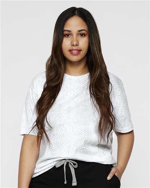 White Reptile Fine Jersey Tee - 6901