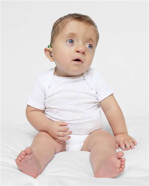 White Reptile Infant Fine Jersey Bodysuit - 4424