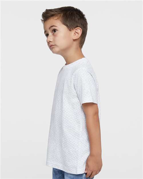 White Reptile Toddler Fine Jersey Tee - 3321