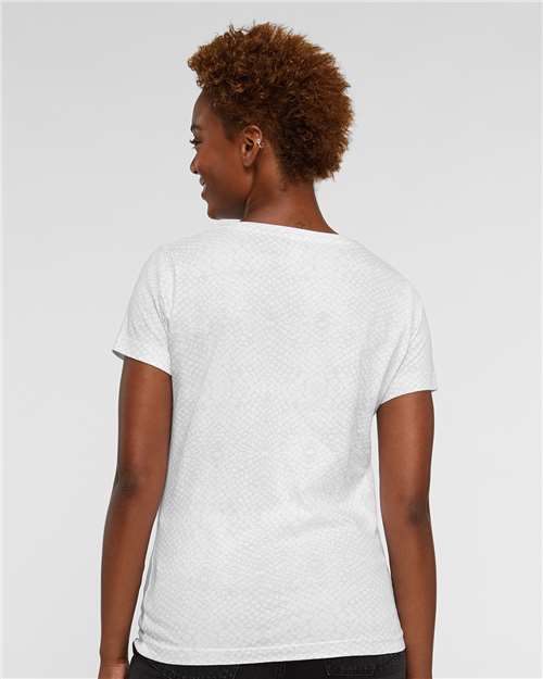 White Reptile Women's Fine Jersey Tee - 3516