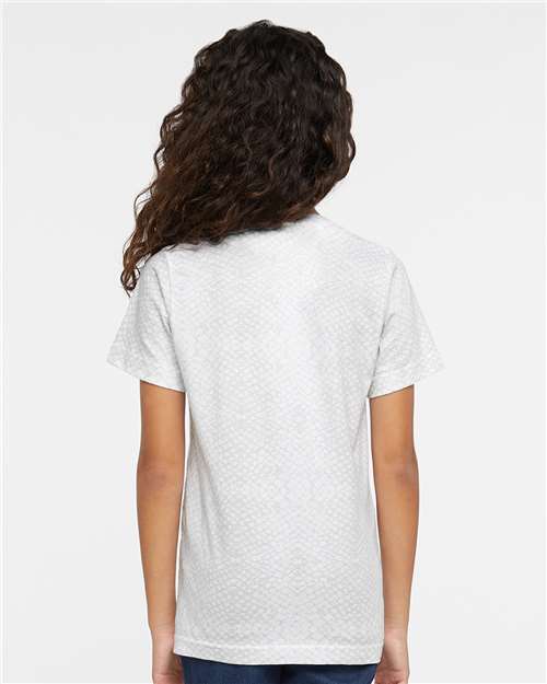 White Reptile Youth Fine Jersey Tee - 6101