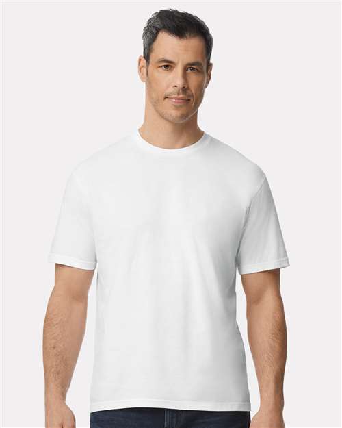White Softstyle® Midweight T-Shirt - 65000