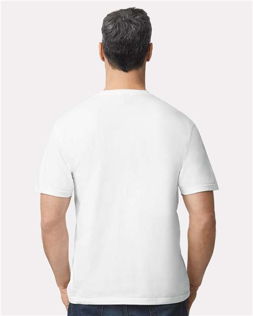 White Softstyle® Midweight T-Shirt - 65000