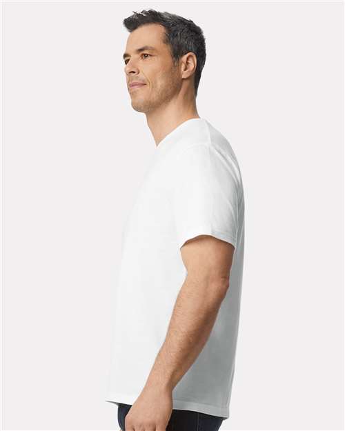 White Softstyle® Midweight T-Shirt - 65000