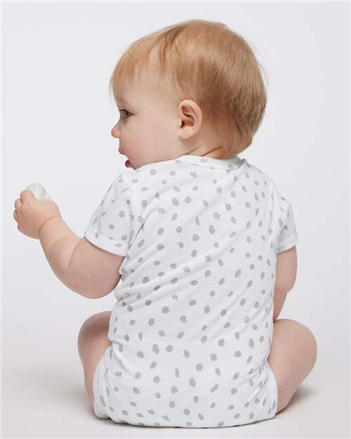 White Spot Infant Fine Jersey Bodysuit - 4424